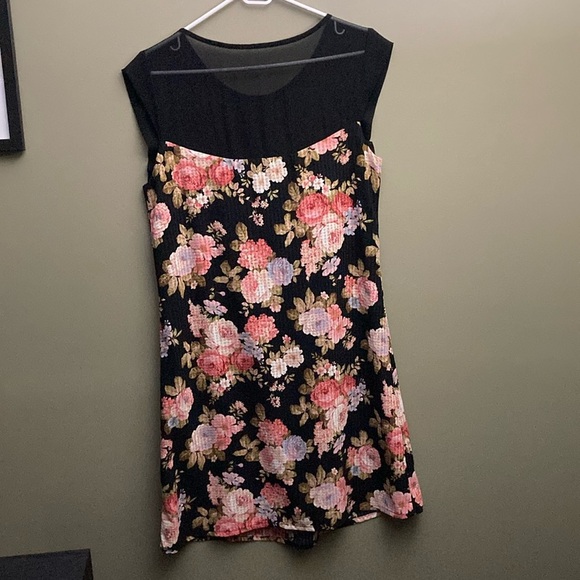 Eve Gravel Pink Midi A-line Dress with Sweetheart Neckline - Picture 6 of 9